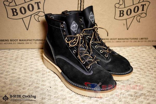 品味匠心 B-SIDE联名加拿大VIBERG纯手工阿美咔叽皮靴的魅力